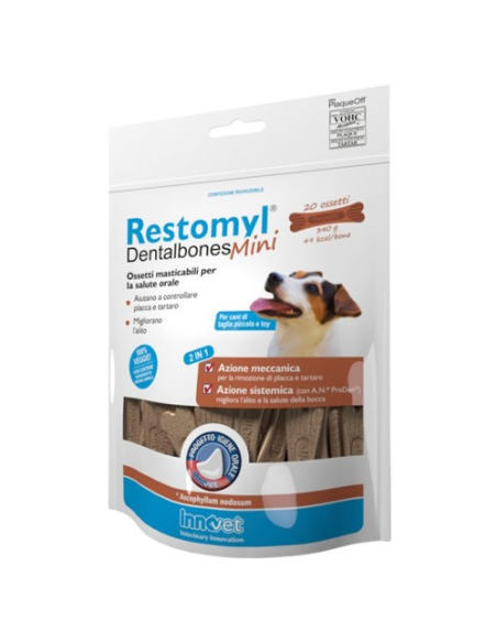 Restomyl Dentalbones Mini gr 350. Snack Per Cani .