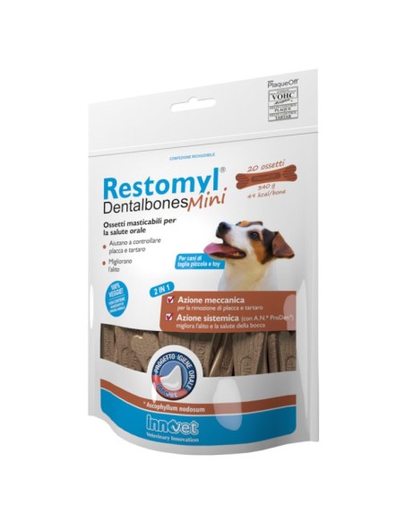 Restomyl Dentalbones Mini gr 350. Snack Per Cani .