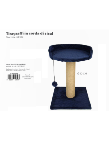 Tiragraffi Miami Divanetto Blu. Tiragraffi .