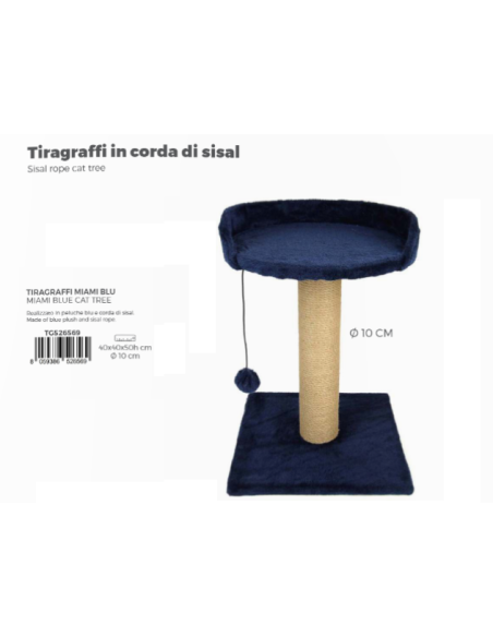 Tiragraffi Miami Divanetto Blu. Tiragraffi .