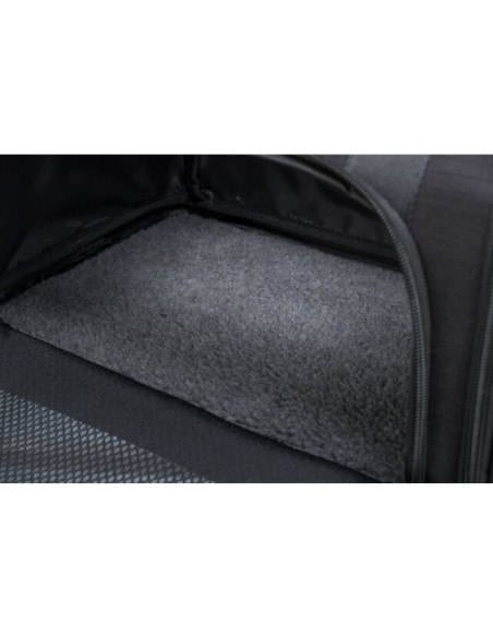 Borsa Plane Nero Fino kg 7. Trasporto per Cani .