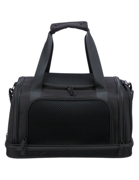 Borsa Plane Nero Fino kg 7. Trasporto per Cani .
