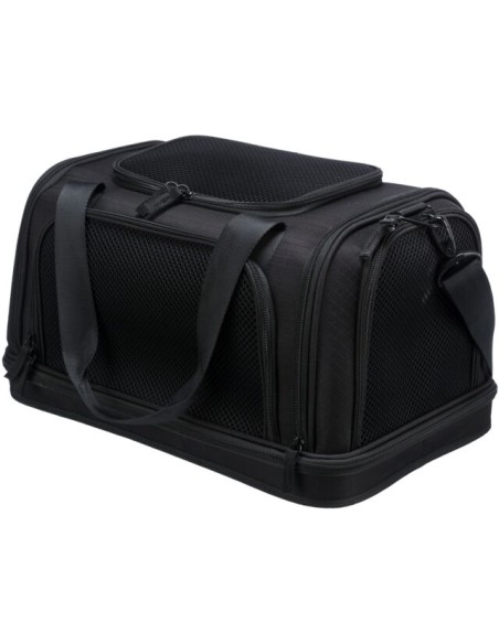 Borsa Plane Nero Fino kg 7. Trasporto per Cani .