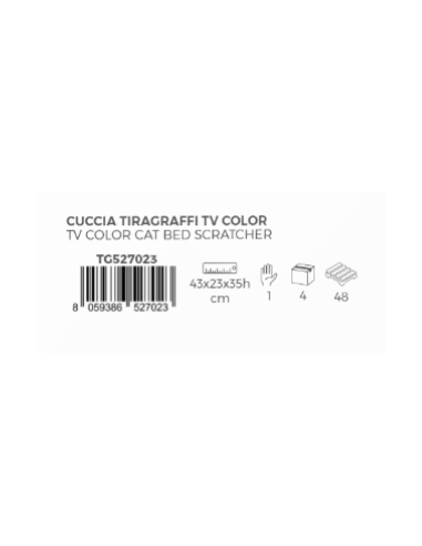 Tiragraffi Cuccia Cartone Tv Color . Tiragraffi .