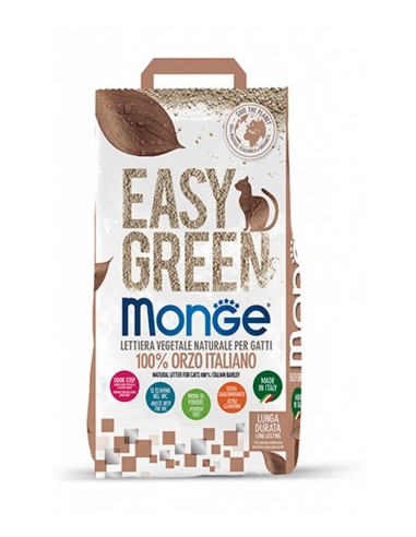 offerta Monge Lettiera Vegetale Easy Green Orzo KG.3,8. Lettiere Per Gatti .