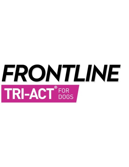 Frontline Tri-act 2-5 kg 6 pipette . Antiparassitario per Cani .