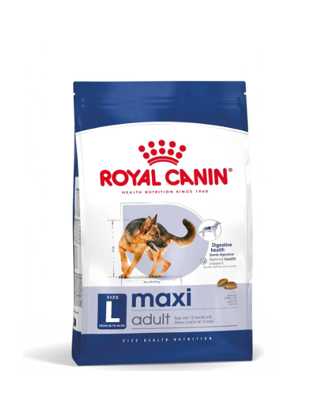 Maxi Adult Kg.4 Royal Canin. Cibo Secco Per Cani.