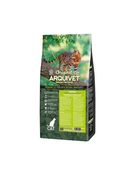 Arquivet Cat Original Kitten Pollo kg 1,5. Cibo Per Cuccioli di Gatto