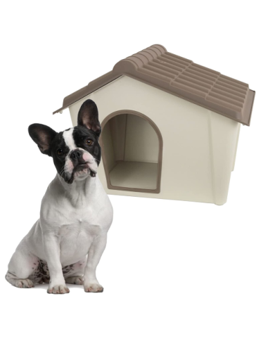 Cuccia Plastica Large Forma Casetta  98X78X74H CM. Cucce da esterno.