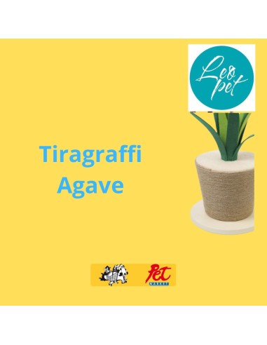 Tiragraffi Agave Beige 30x30x40 h. Tiragraffi