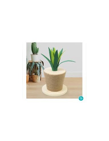 Tiragraffi Agave Beige 30x30x40 h. Tiragraffi