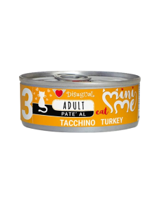 Mini Me 3 aduly Patè Tacchino gr 85. Cibo Umido per gatti.