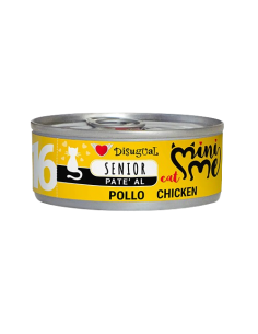 Mini Me 16 Senior Patè Pollo gr 85. Cibo Umido Per Gatti .