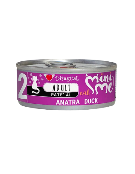 Mini Me 2 Adult Patè anatra . gr 85. Cibo Umido Per Gatti