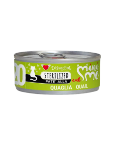 Mini me 20 Sterilized Patè alla Quaglia gr 85. Cibo Umido Per Gatti