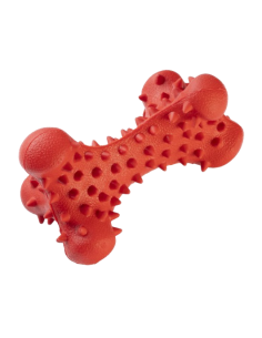 GIMDOG Osso Titan Triplo Rosso. Giochi Per Cani .