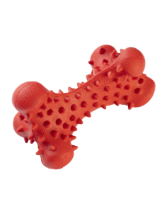 GIMDOG Osso Titan Triplo Rosso. Giochi Per Cani . 2