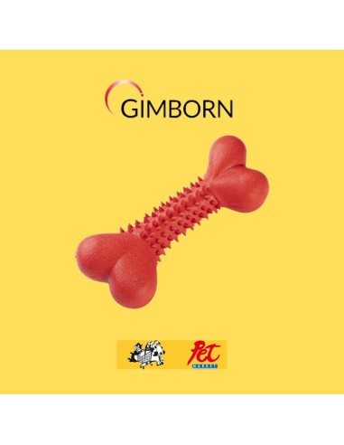 Gimdog Osso Titan Rosso. Giochi Per Cani.