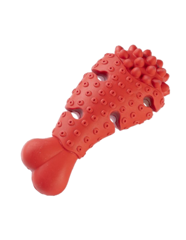 Gimdog Coscia di Pollo Titan Rossa. Giochi per Cani.