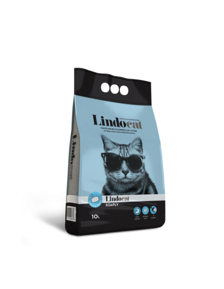 Lettiera Lindocat Soaply 10 litri . Lettiera per gatti .