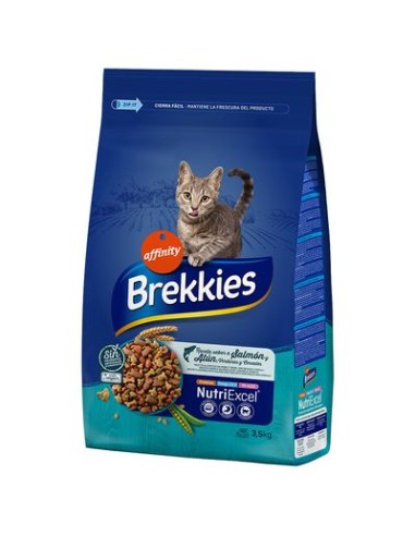 Brekkies Cat Mix Fish kg 3,5. Cibo Secco Per Gatti.