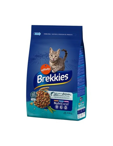 Brekkies Cat Mix Fish kg 3,5. Cibo Secco Per Gatti.