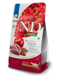 Natural and Delicious Gatto Quinoa Hairball gr 300. Cibo Secco Per Gatti. 2