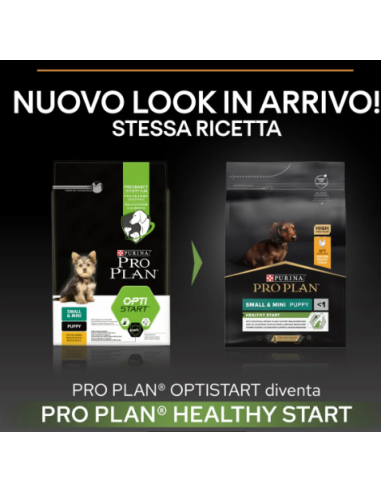 Pro Plan Puppy Small e Mini Pollo kg 3 Optistar. Alimento Per Cuccioli