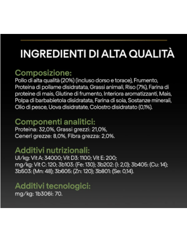 Pro Plan Puppy Small e Mini Pollo kg 3 Optistar. Alimento Per Cuccioli