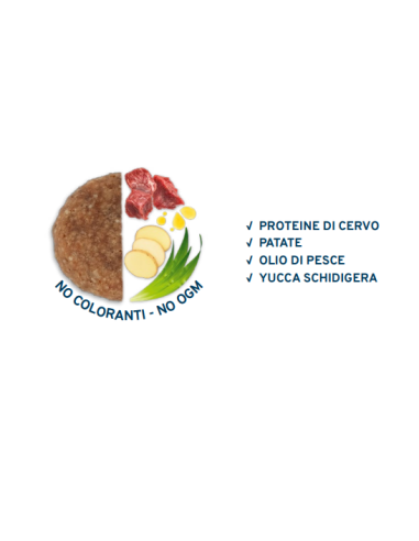 Forza 10 Mantenimento Maxi Cervo e Patate kg 12. Crocchette per cani .
