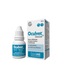 Oculvet Gocce ml 10. Flacone . Innovet . Igienici Per Cani e Gatti .