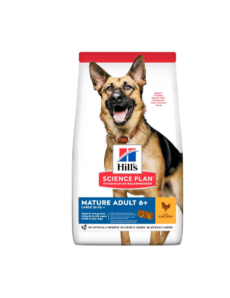 Hill's Canine Mature Senior Large Breed kg 12. Crocchette per cani