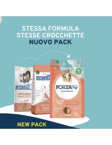 Forza 10 Mantenimento Light Tonno kg 12. Cibo Per Secco Per Cani
