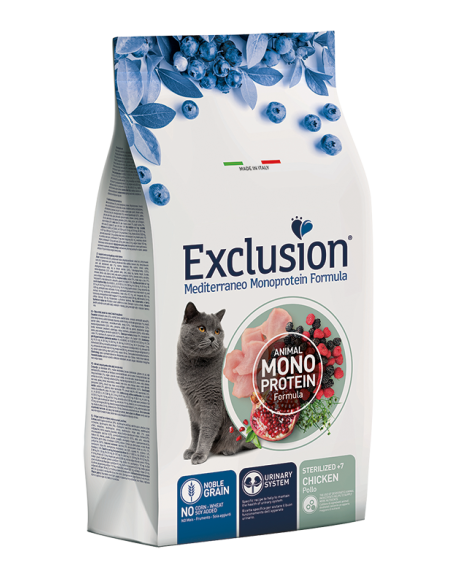 EXCLUSION MONOPROTEICO STERILIZED +7 POLLO KG 1,5