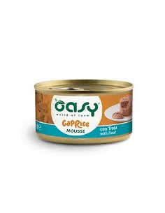 Oasy Caprice Mousse Con Trota gr 85. Cibo Umido Per Gatti. 2