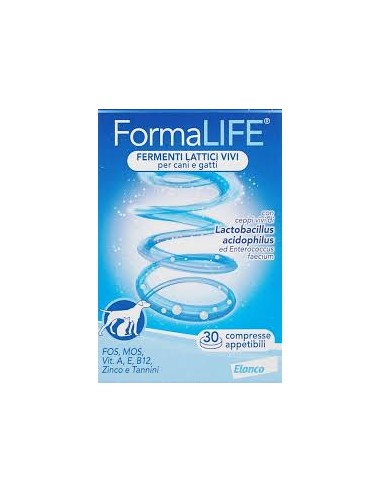 Formalife 30 Compresse Elanco. Integratori Per cani