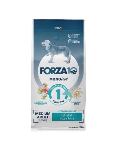 Forza 10 Medium Diet Pesce kg 12. Diete . Crocchette per cani
