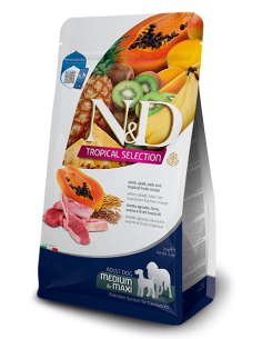 Natural and delicious Dog Tropical Selection Agnello Adult Med/Max kg.10. crocchette per cani 2