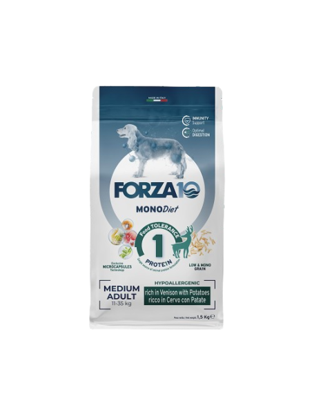 Forza 10 Medium Diet Cervo Patate kg 12. Diete . Cibo secco per cani