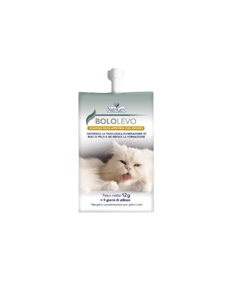 Bololevo Busta 12 gr . Nutrigen . Integratori Per Gatti .
