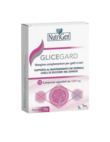 Glicegard Compresse 15 gr . Nutrigen . Integratore per cani