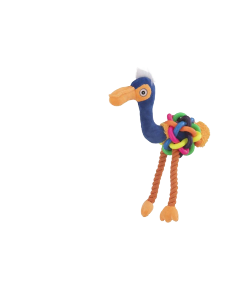 Gioco Pellicano In peluche con Palla. Giochi Per Cani
