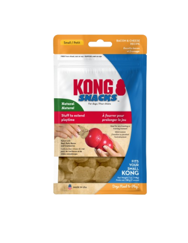 Kong Snack Bacon e Formaggio gr 198. Snack Per Cani .