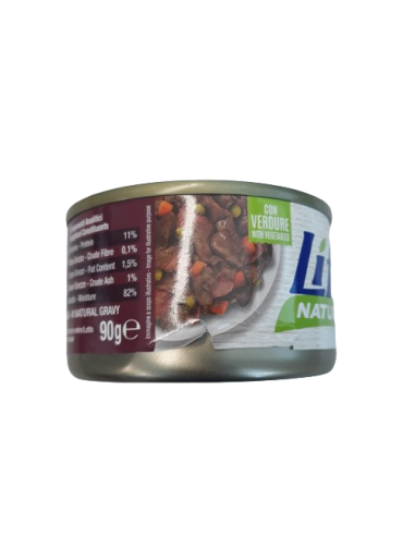 LIFE Natural Dog Fegatini di Pollo con Cuori di Pollo Gr.90. Cibo Umido Per Cani .