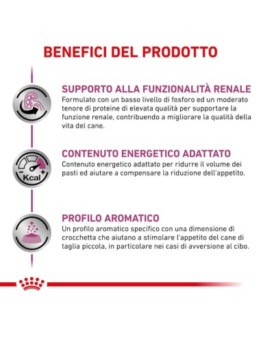 Renal Small Dog Gr.500 Royal Canin. Diete . Cibo Secco Per Cani .