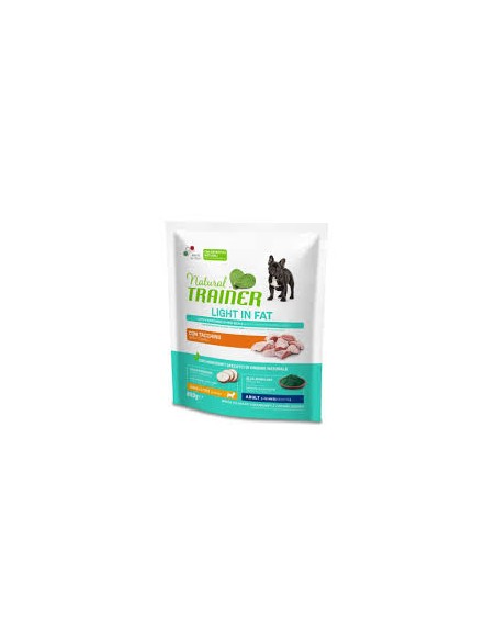 Natural Trainer Light In Fat Con Tacchino gr 800. Cibo Secco per cani.