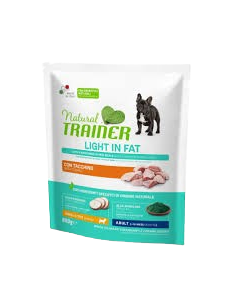 Natural Trainer Light In Fat Con Tacchino gr 800. Cibo Secco per cani. 2