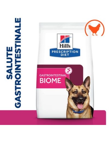 Hill's Canine Gastrointestinal Biome kg 4. Diete . Cibo Secco Per Cani .