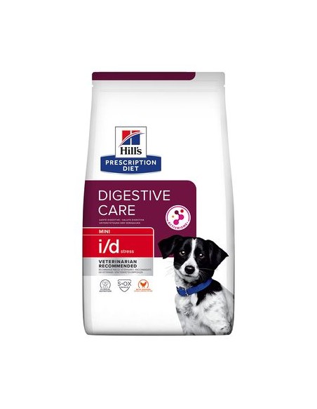 Hill's Canine i-d  Stress Mini Digestive Care Kg.3- Diete - Cibo Secco Per Cani.