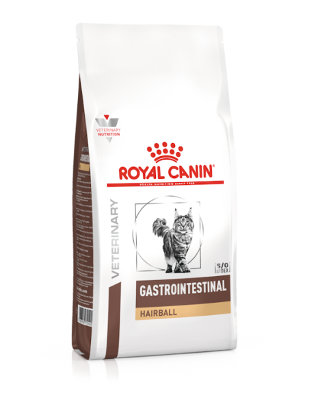 Gastrointestinal Hairball Cat Gr.400Royal Canin. Diete . cibo Secco Per Gatti.